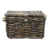 New Looxs fietsmand Melbourne 24 liter 38 x 27 cm rotan bruin