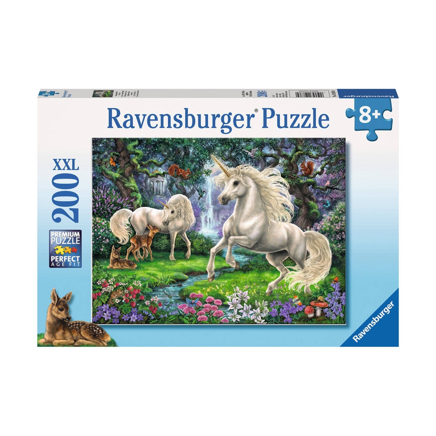 Ravensburger XXL puzzel sprookjesachtige eenhoorns 200 stukjes
