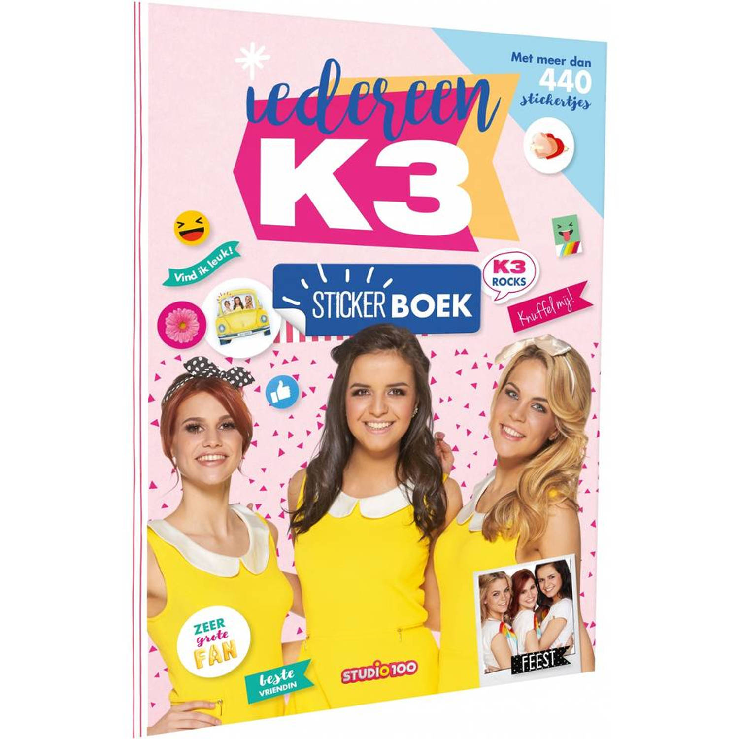 samenkomen Woud Dankzegging K3 stickerboek Iedereen K3 | Blokker