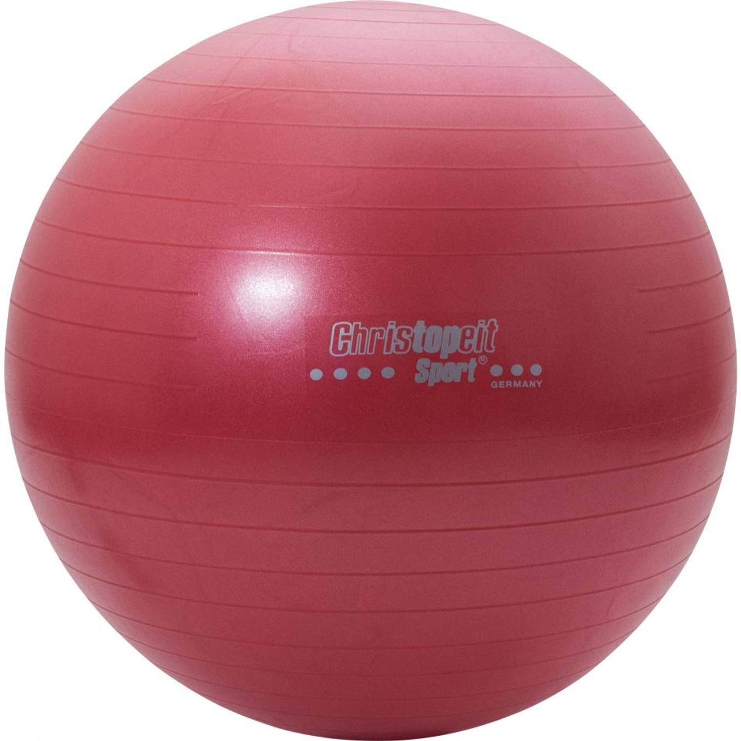 Christopeit Fitnessbal - 65 Cm - Rood