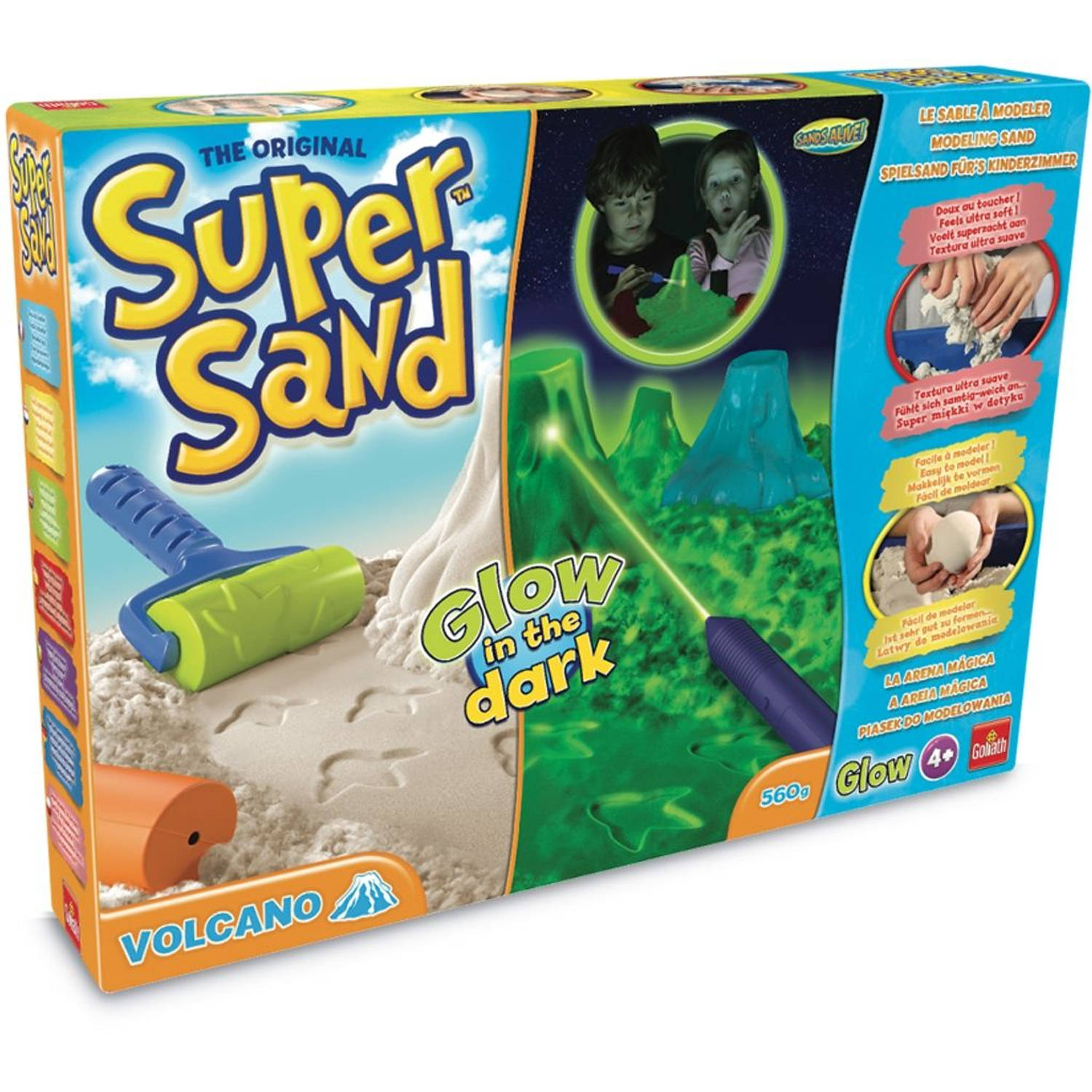 Super Sand Glow Volcano - Speelzand