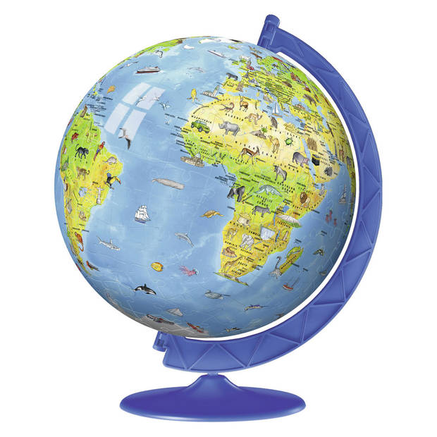 Ravensburger 3D puzzel kinderglobe XXL - 180 stukjes