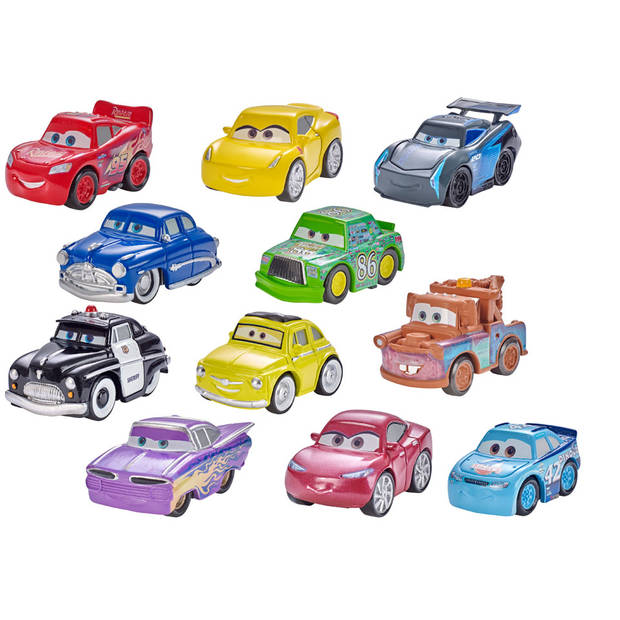 Disney Cars verrassingszakje met auto en kaart 9 x 16 cm
