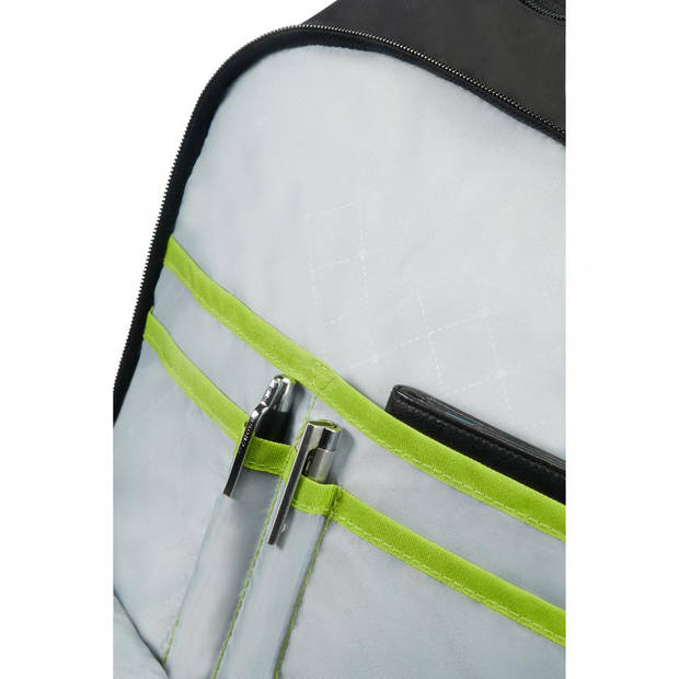 American Tourister Urban Groove backpack - Black/lime green