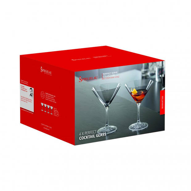 Spiegelau Perfect Serve cocktail glas - 16,5 cl - set van 4