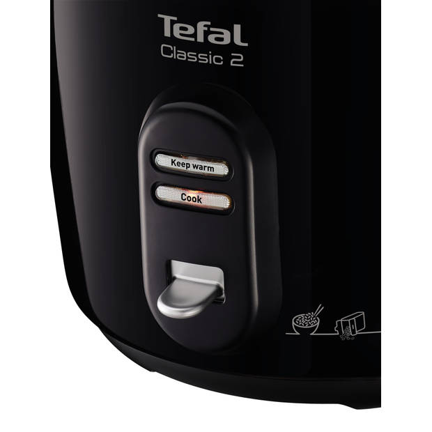 Tefal RK1038 Rijstkoker zwart 1,8L