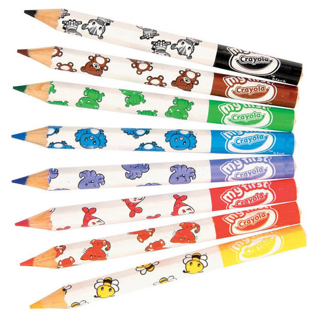 Crayola Mini Kids dikke kleurpotloden - 8 stuks