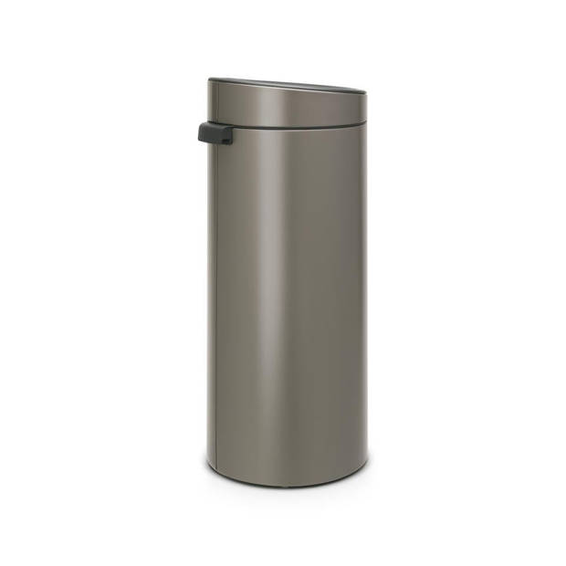 Brabantia Touch Bin afvalemmer 30 liter met kunststof binnenemmer - Platinum