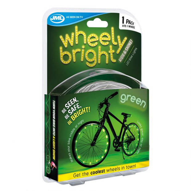 Wheely Bright Green 1 Stuk