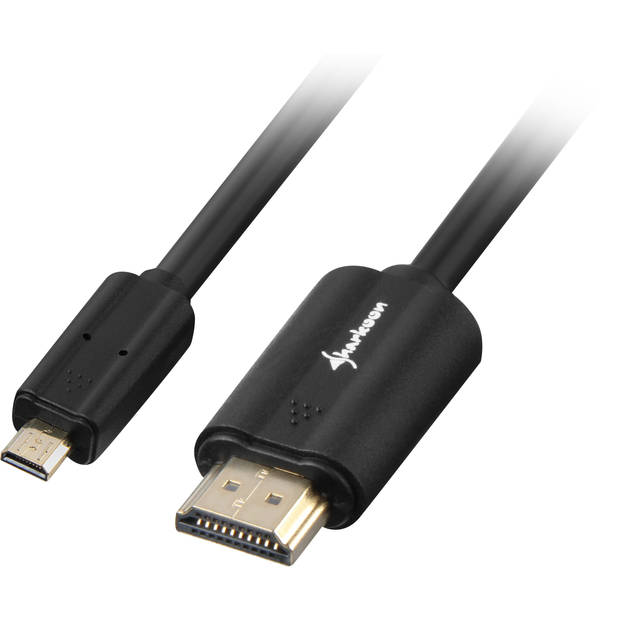 HDMI > micro-HDMI 2.0 kabel, 1,5 meter