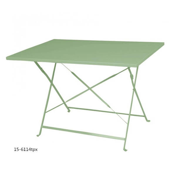 Bistro tafel - mint - 110x70 cm