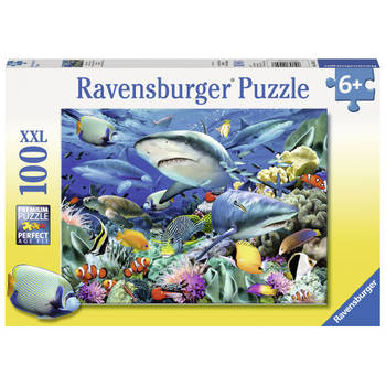 Ravensburger puzzel XXL haaienrif - 100 stukjes