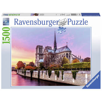 Ravensburger puzzel schilderachtige Notre Dame - 1500 stukjes