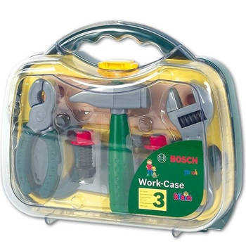 Klein gereedschapskoffer transparant Bosch 10-delig
