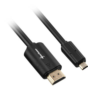 HDMI > micro-HDMI 2.0 kabel, 1,5 meter