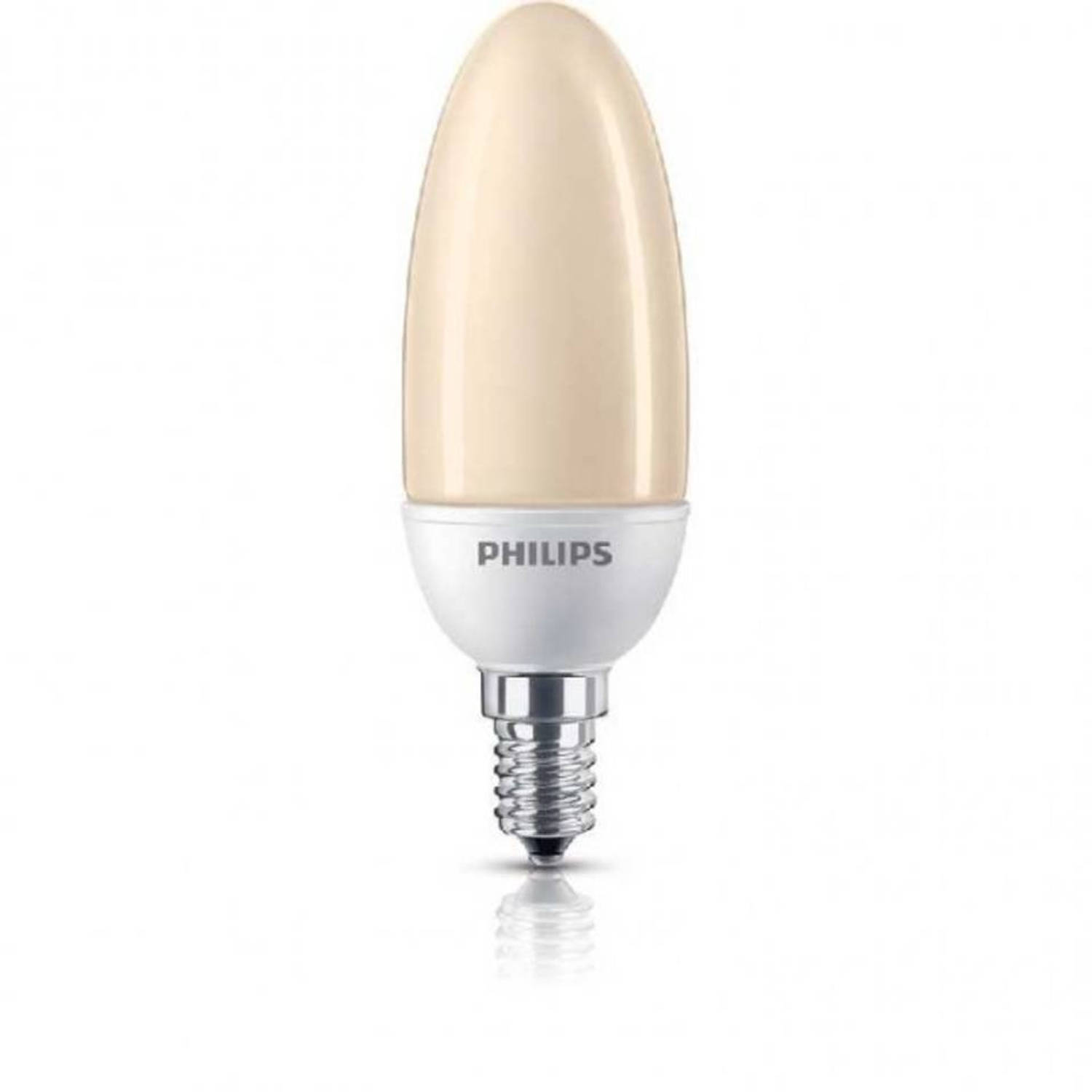 Interesseren Charles Keasing iets Philips spaarlamp flame kaars 5WE14 | Blokker