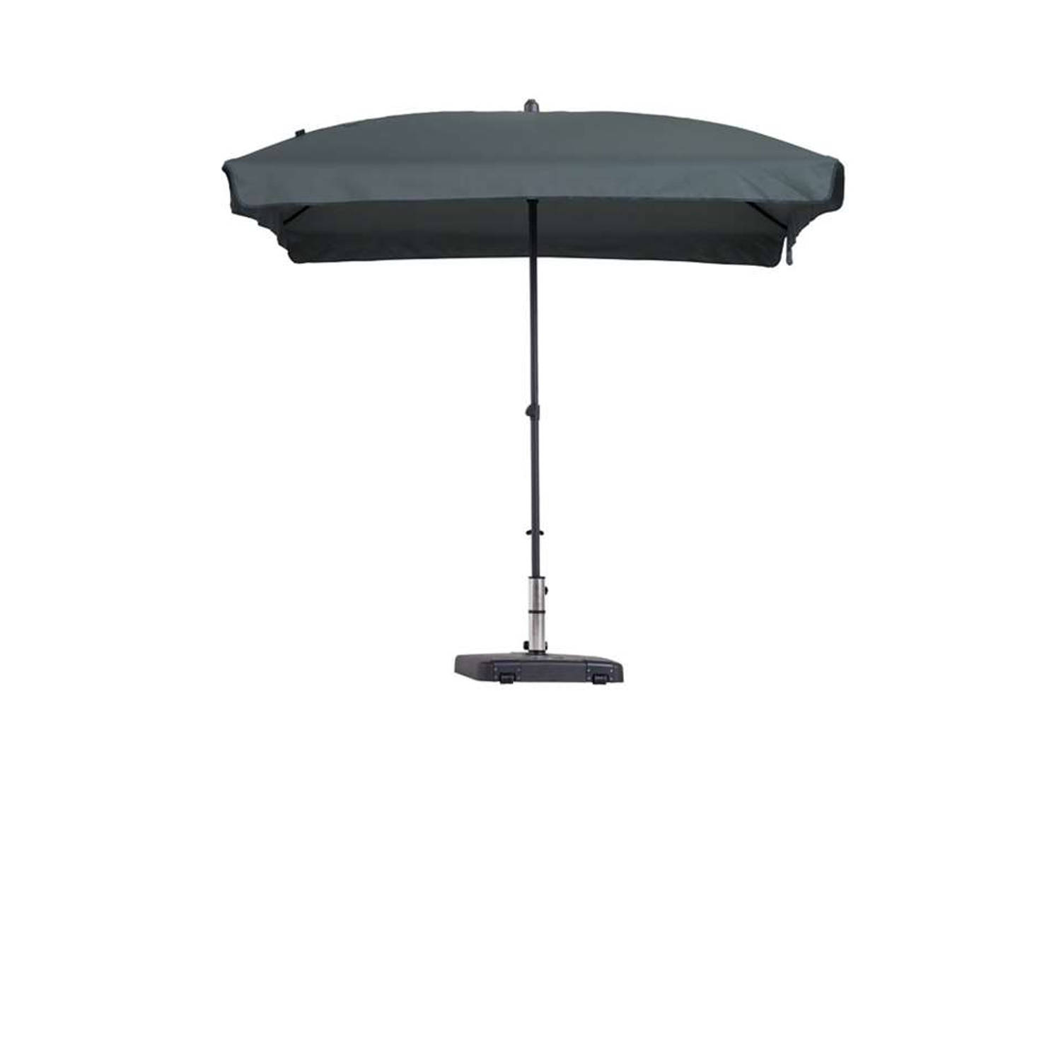 Madison parasol Patmos rechthoek 210x140 cm grijs