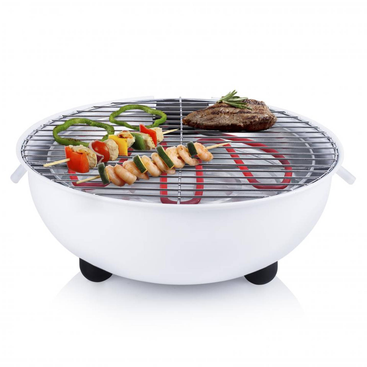 dodelijk Vergadering vergaan Tomado elektrische barbecue PD-8704B - wit | Blokker