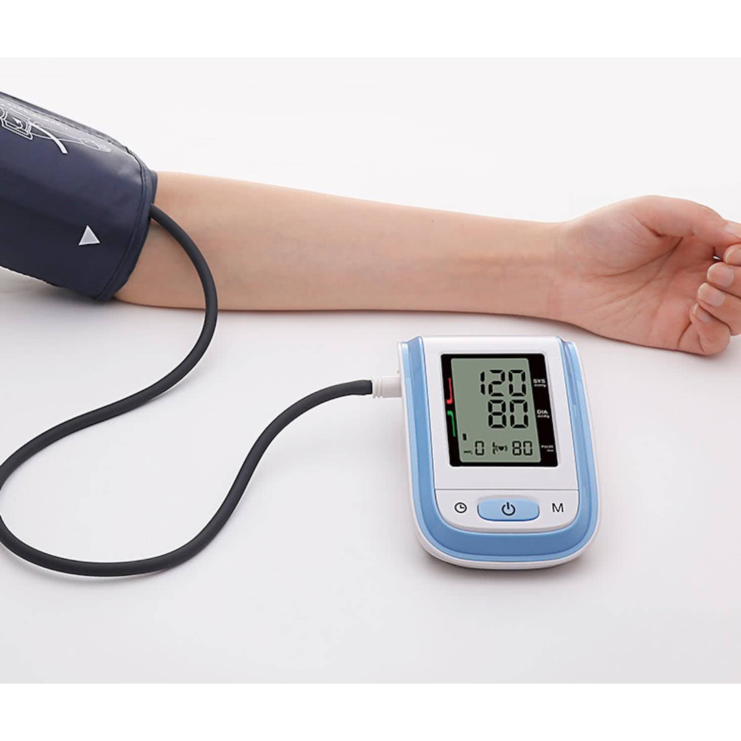 Vervormen Potentieel Besluit Digitale bovenarm bloeddrukmeter - grijs | Blokker