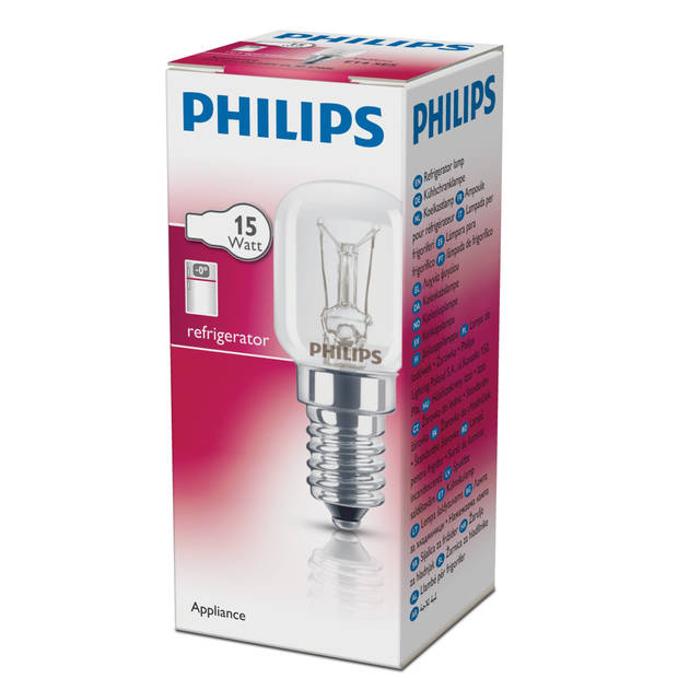 Philips Appl koelkastlamp T25 15 W E14 helder