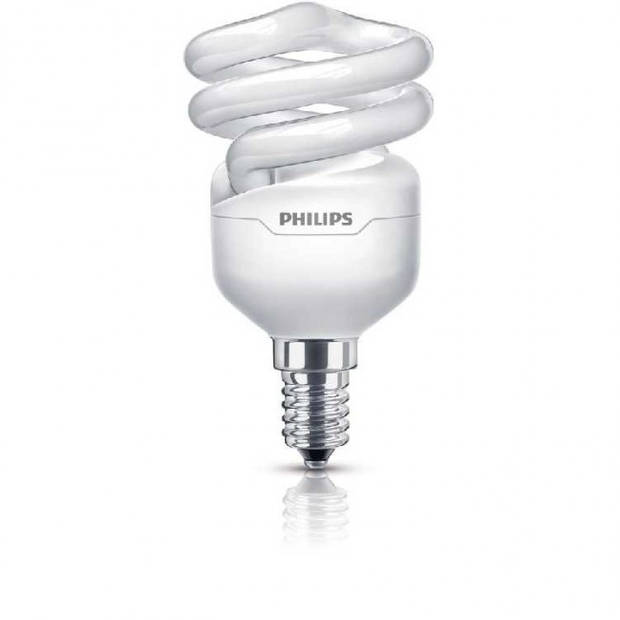 Philips Tornado spaarlamp spiraal 12 W E14 warm wit