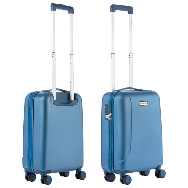 CarryOn Skyhopper Handbagage Koffer 55cm TSA-slot met OKOBAN Blauw