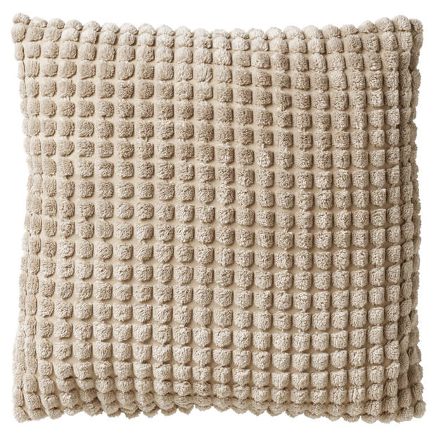 Dutch Decor - ROME - Sierkussen 45x45 cm - 100% polyester - effen kleur - Pumice Stone - beige