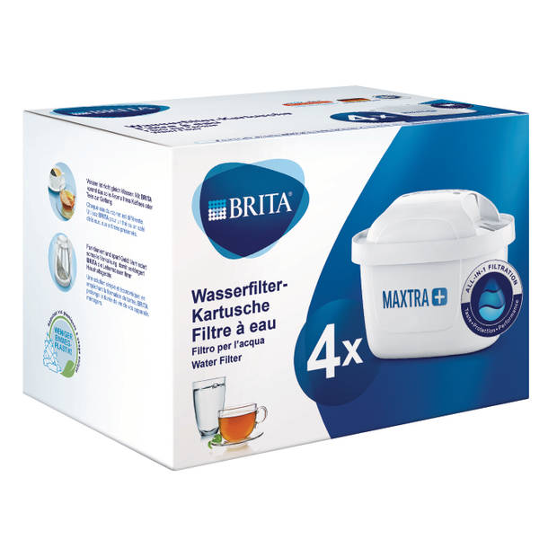 BRITA MAXTRA+ Waterfilterpatronen - 4-pack