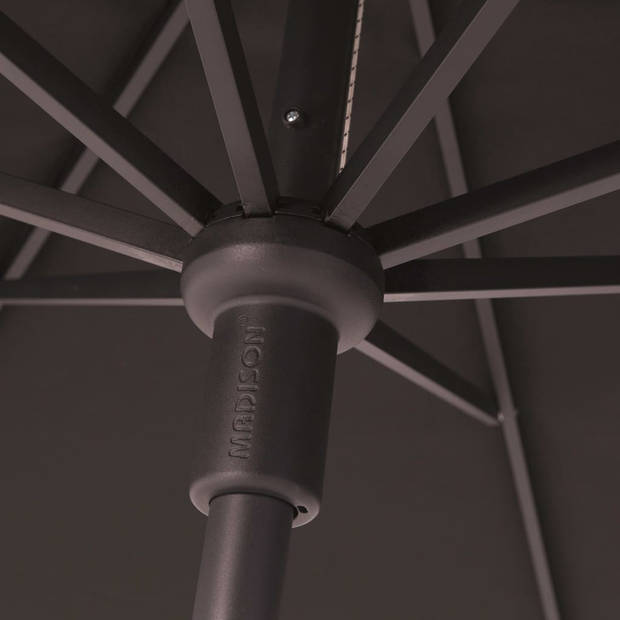 Madison parasol Delos luxe - grijs - 200x300 cm