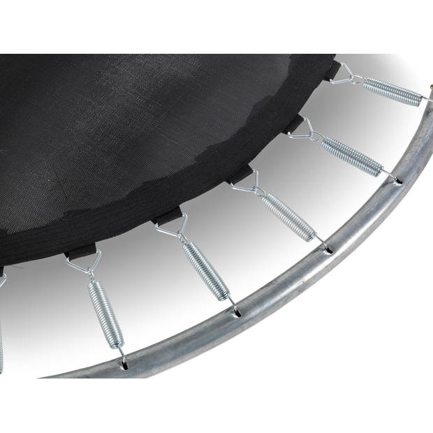 EXIT Trampoline Silhouette met Veiligheidsnet - 244 cm - Zwart