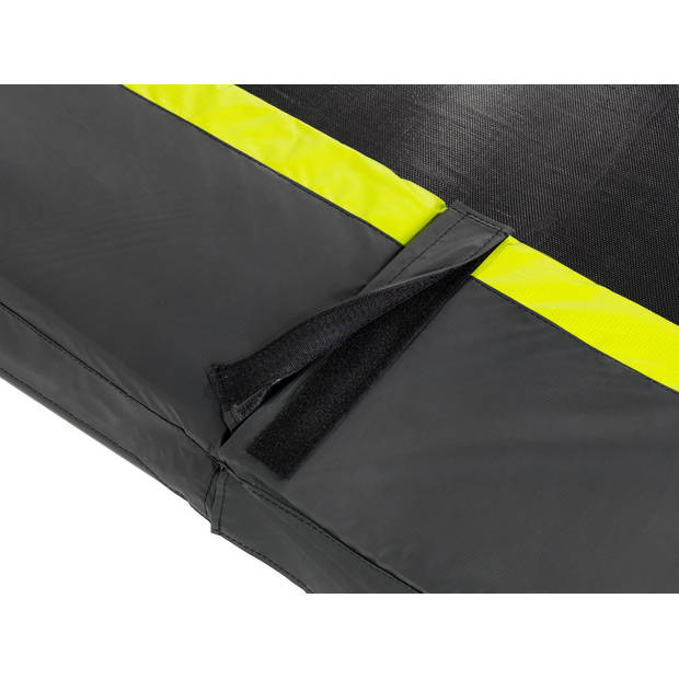 EXIT Trampoline Silhouette met Veiligheidsnet - 244 cm - Zwart