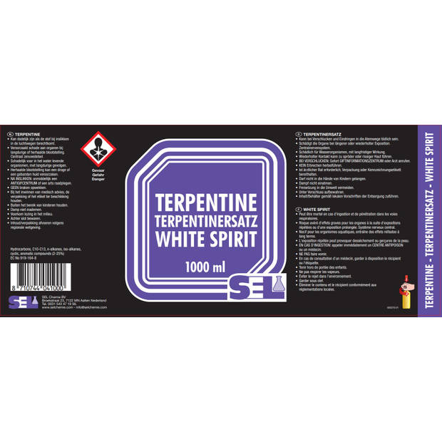 Sel terpentine - 1000 ml
