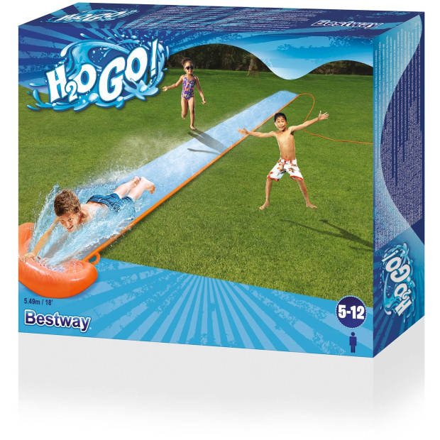H2O-GO! Single Slider Waterglijbaan