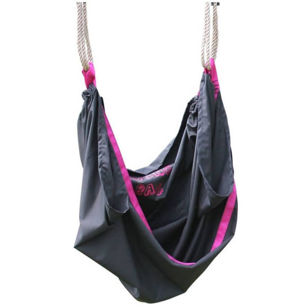 EXIT SwingBag 142 cm zwart/roze