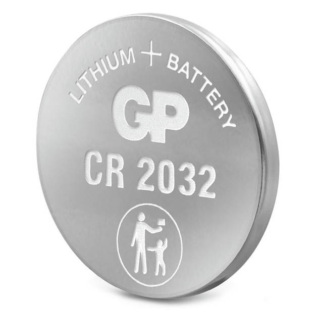 GP lithium knoopcel cr2032 - set van 5 stuks