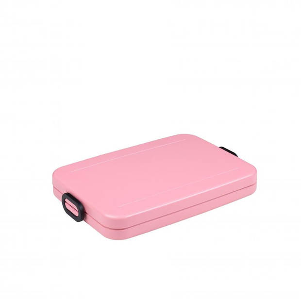 Mepal Take a Break Flat lunchbox - Nordic Pink