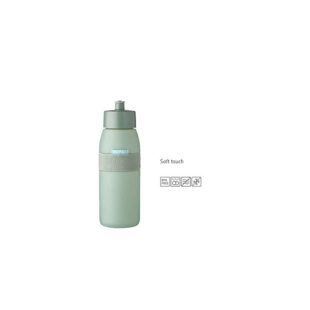 Mepal Bidon Ellipse 500 ml - Nordic denim