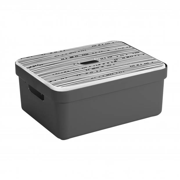 Sunware Sigma Home opbergbox - 24 liter - antraciet