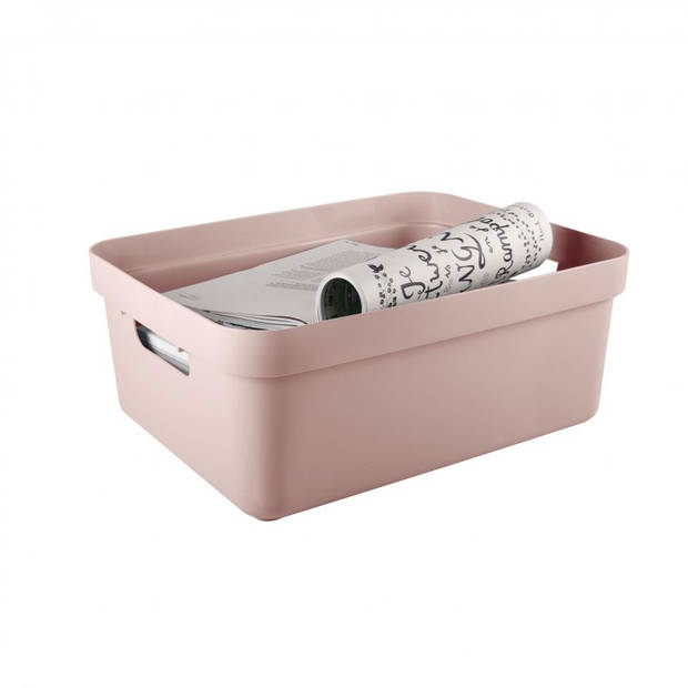 Sunware Sigma Home opbergbox - 24 liter - roze