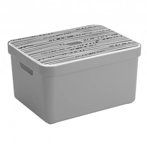 Sunware Sigma Home opbergbox - 32 liter - lichtgrijs