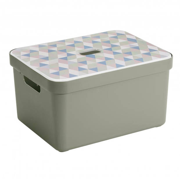Sunware Sigma Home opbergbox - 32 liter - lichtgroen