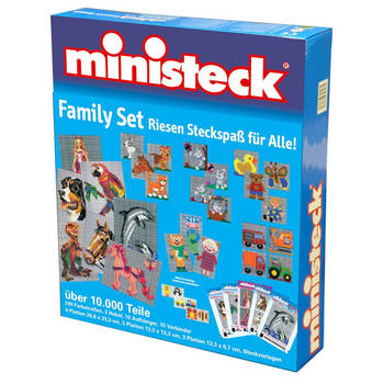Ministeck Familie set - 10.000 stukjes