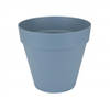 Elho Loft Urban Round 40 plantenbak op wielen - vintage blue