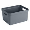 Sunware Sigma Home opbergbox - 32 liter - blauw/grijs