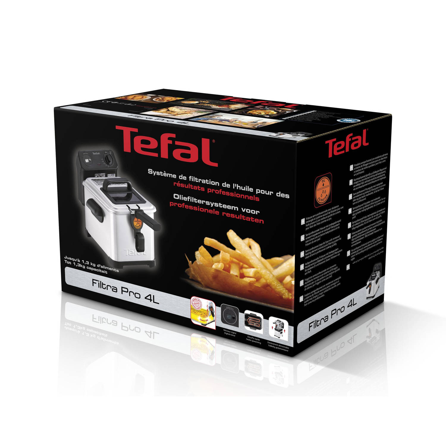 Tefal Friteuse Filtra Pro 4,0L