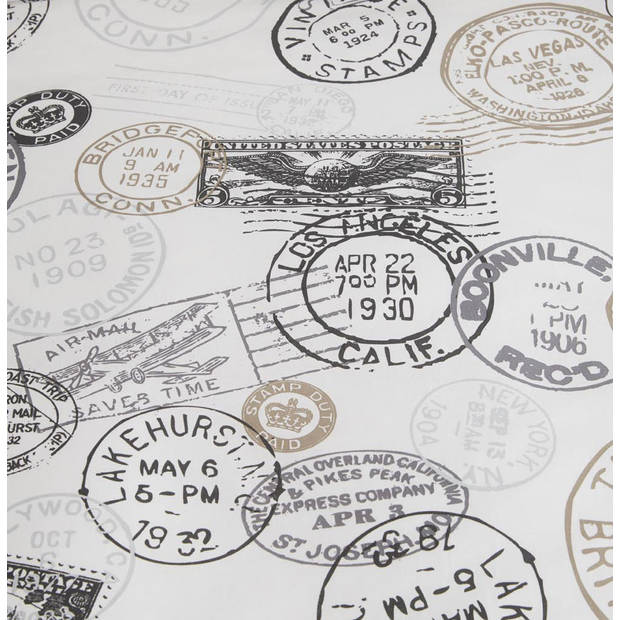 Ambiante Dekbedovertrek Stamps-240x200/220