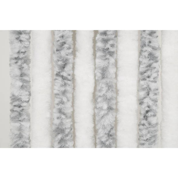 Arisol vliegengordijn Kattenstaart - 185x56 cm - grijs / wit melange