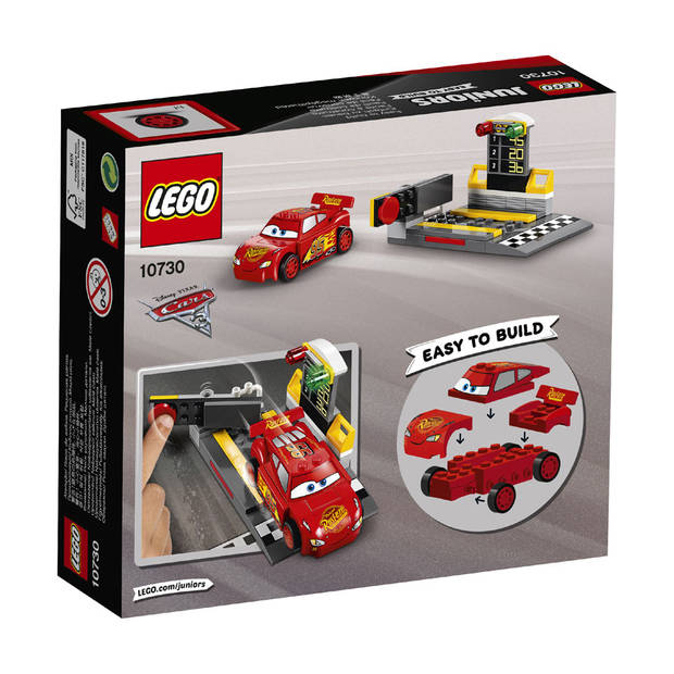 LEGO Juniors Disney Cars Bliksem McQueen snelle lanceerder 10730