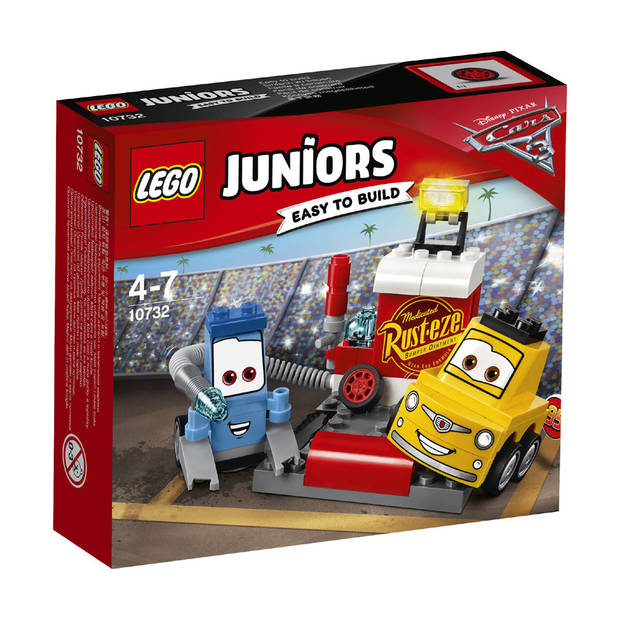 LEGO Juniors Disney Cars Guido en Luigi's pitstop 10732