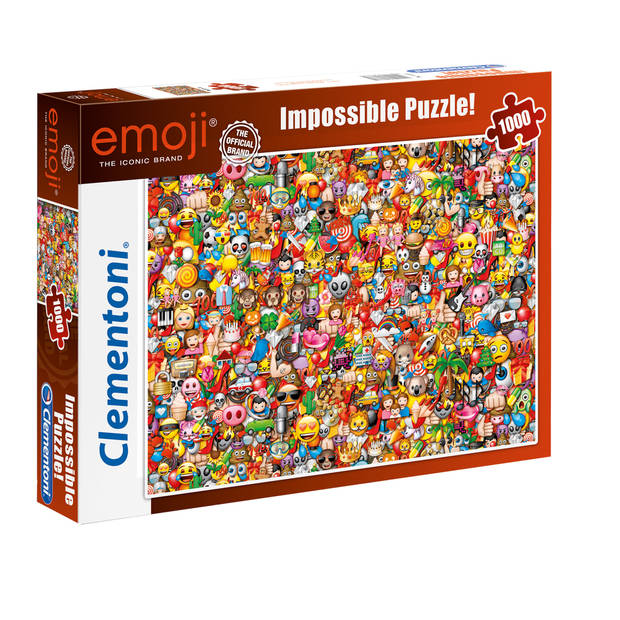 Clementoni Puzzel Impossible - Emoji 1000 stukjes